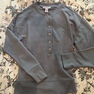 Athleta Balance Henley Sweatshirt